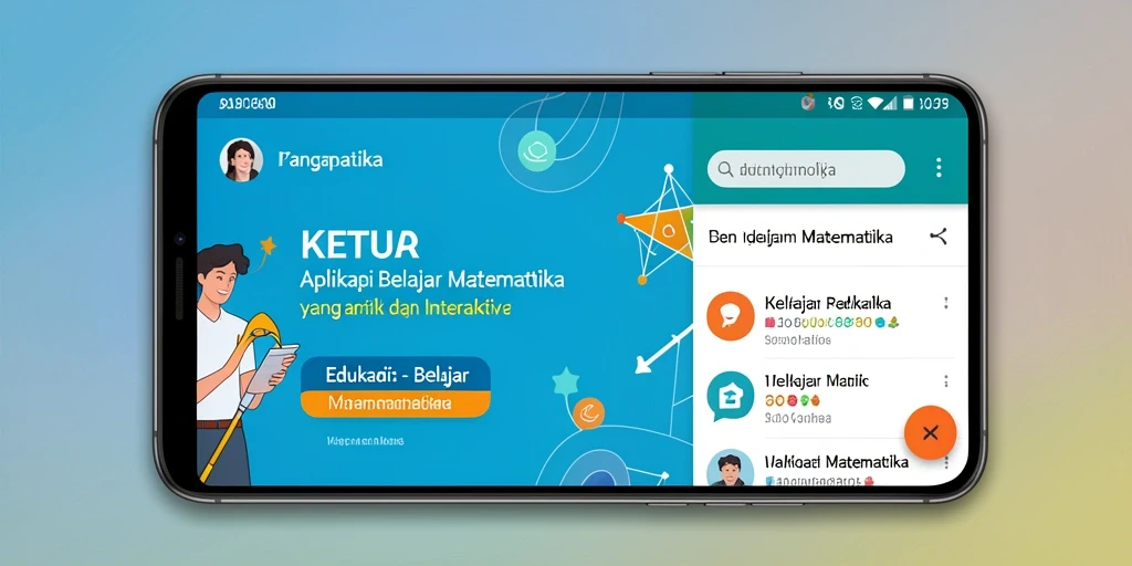 Antarmuka interaktif dan fungsional dari aplikasi KETUA.