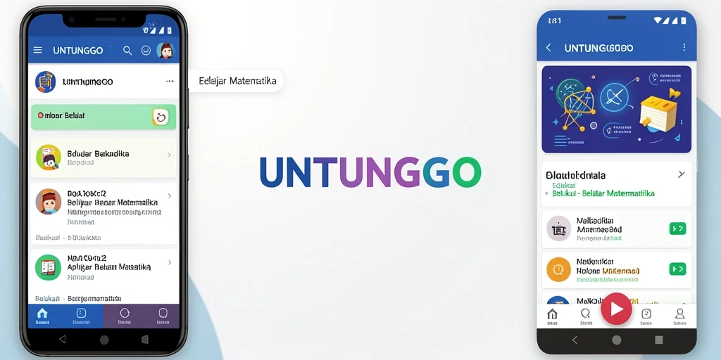 Antarmuka UNTUNGGO yang menarik dan mudah dipahami.